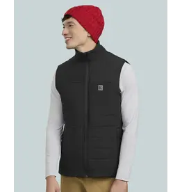 Men's Heated Puffer Vest 20W, Black