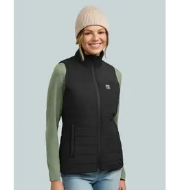 Women's Heated Puffer Vest 20W, Black