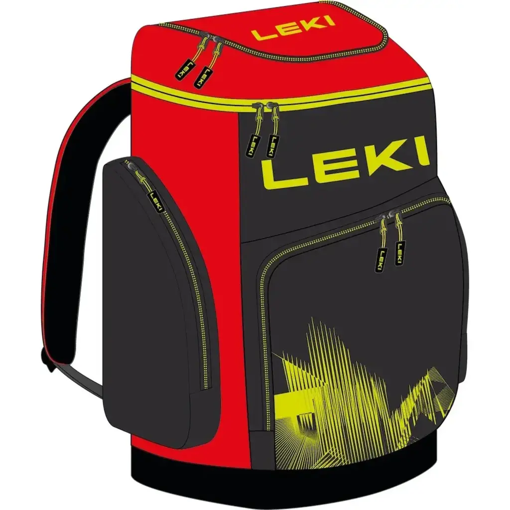 Leki SKI BOOT BAG WCR 85L - BRIGHT RED