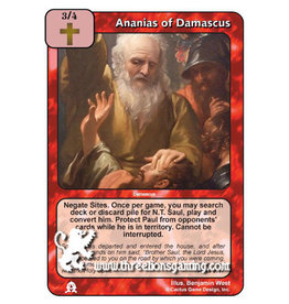 EC: Ananias of Damascus