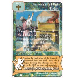 Priests: Azariah the High Priest