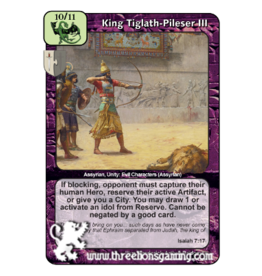 PoC: King Tiglath-Pileser III