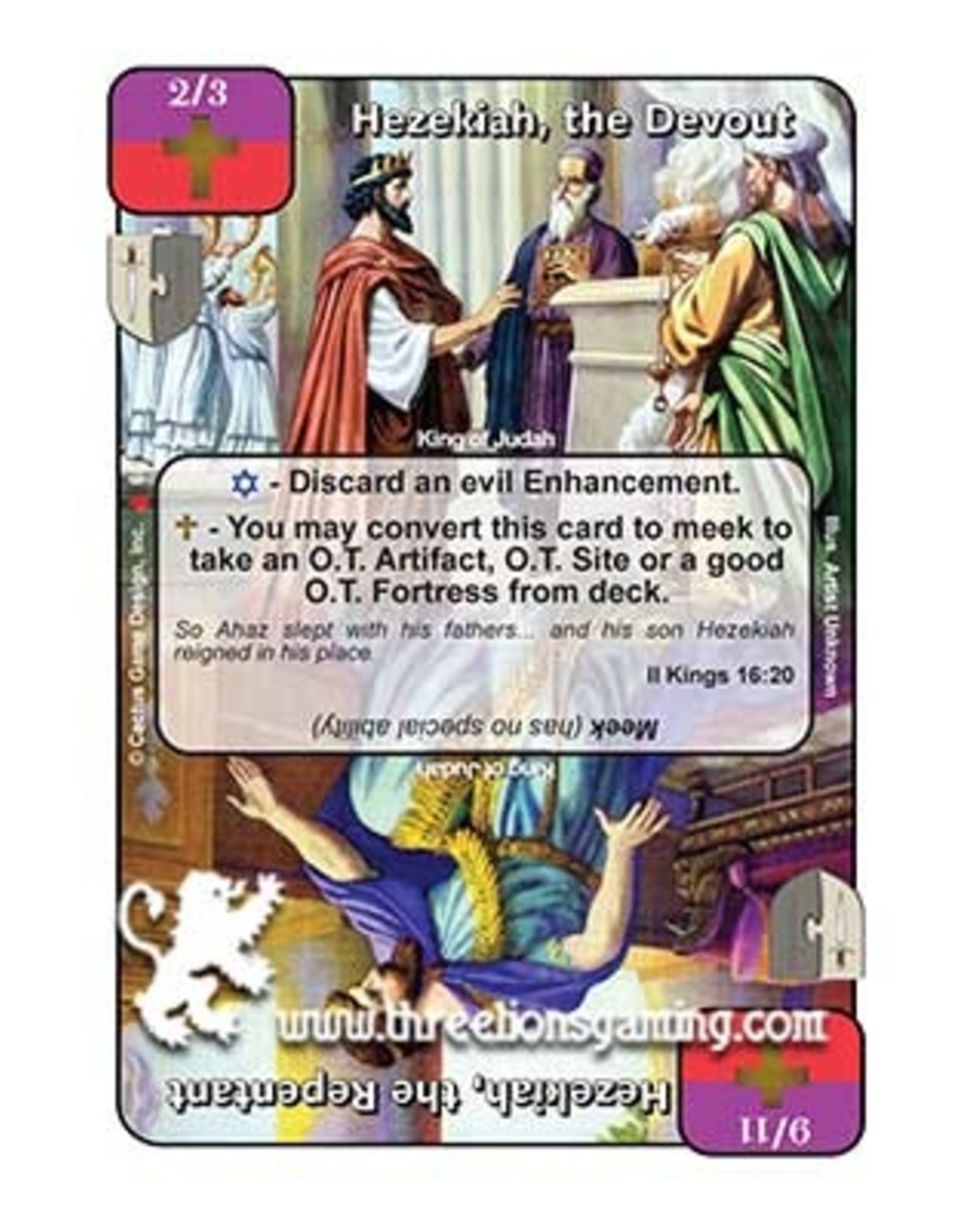 LoC: Hezekiah, the Devout / Hezekiah, the Repentant