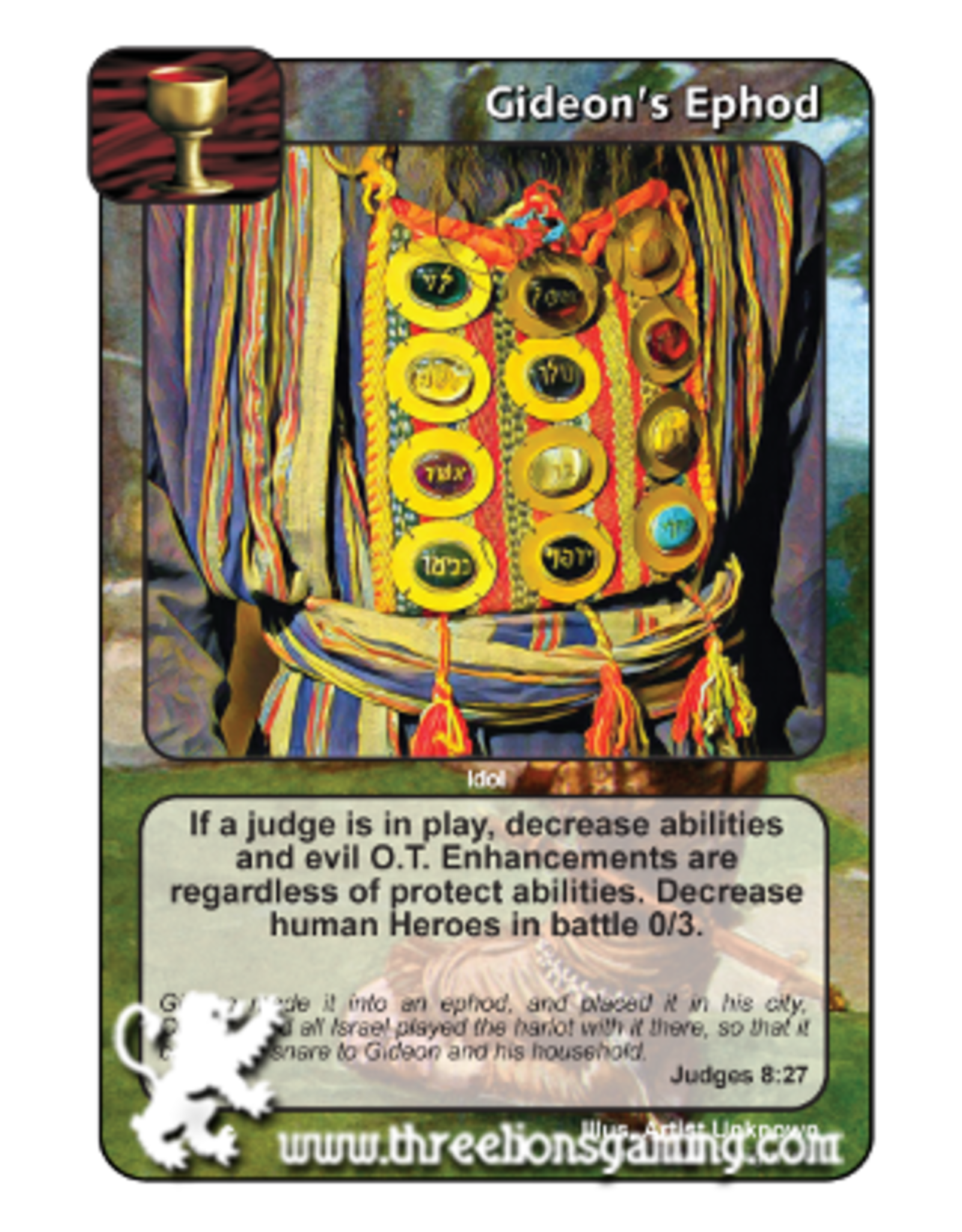 FoM: Gideon's Ephod