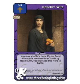 FoM: Japheth's Wife