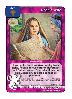 CoW: Noah's Wife - Three Lions Gaming