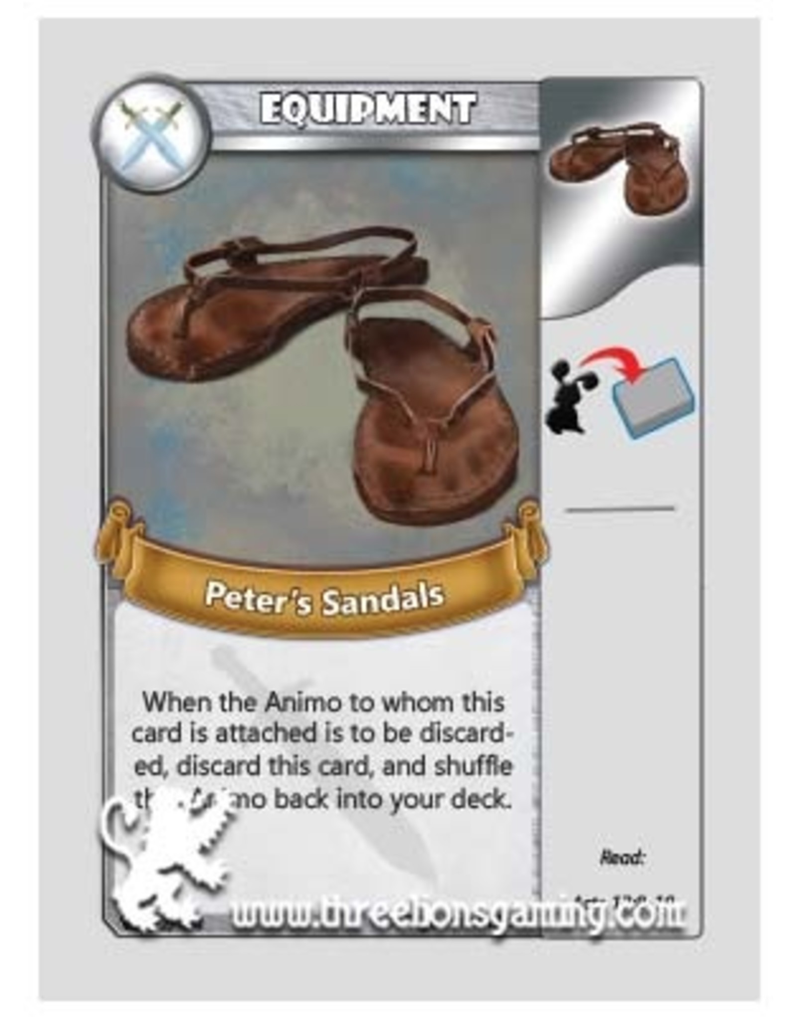 CT: Peter's Sandals