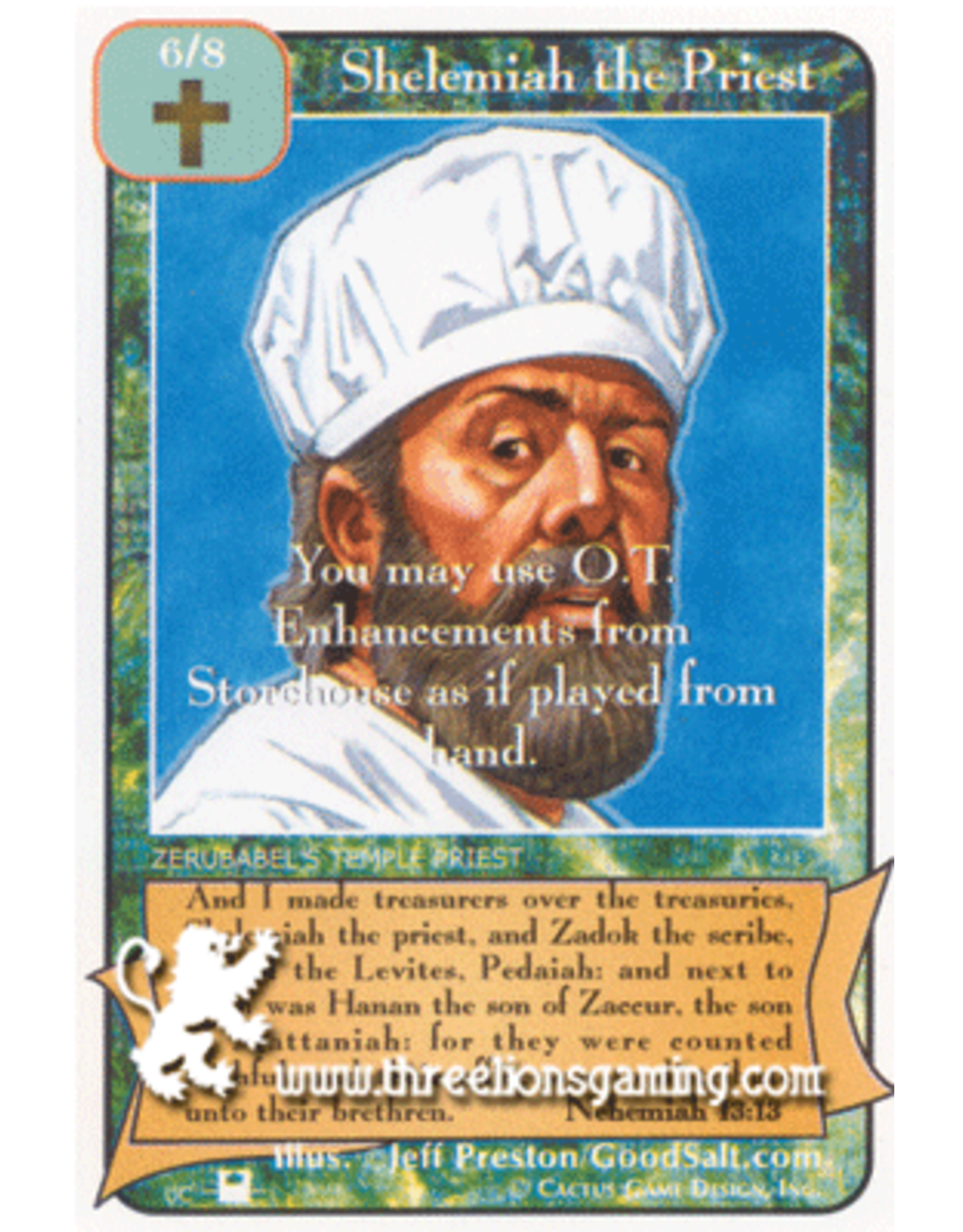 Priests: Shelemiah the Priest