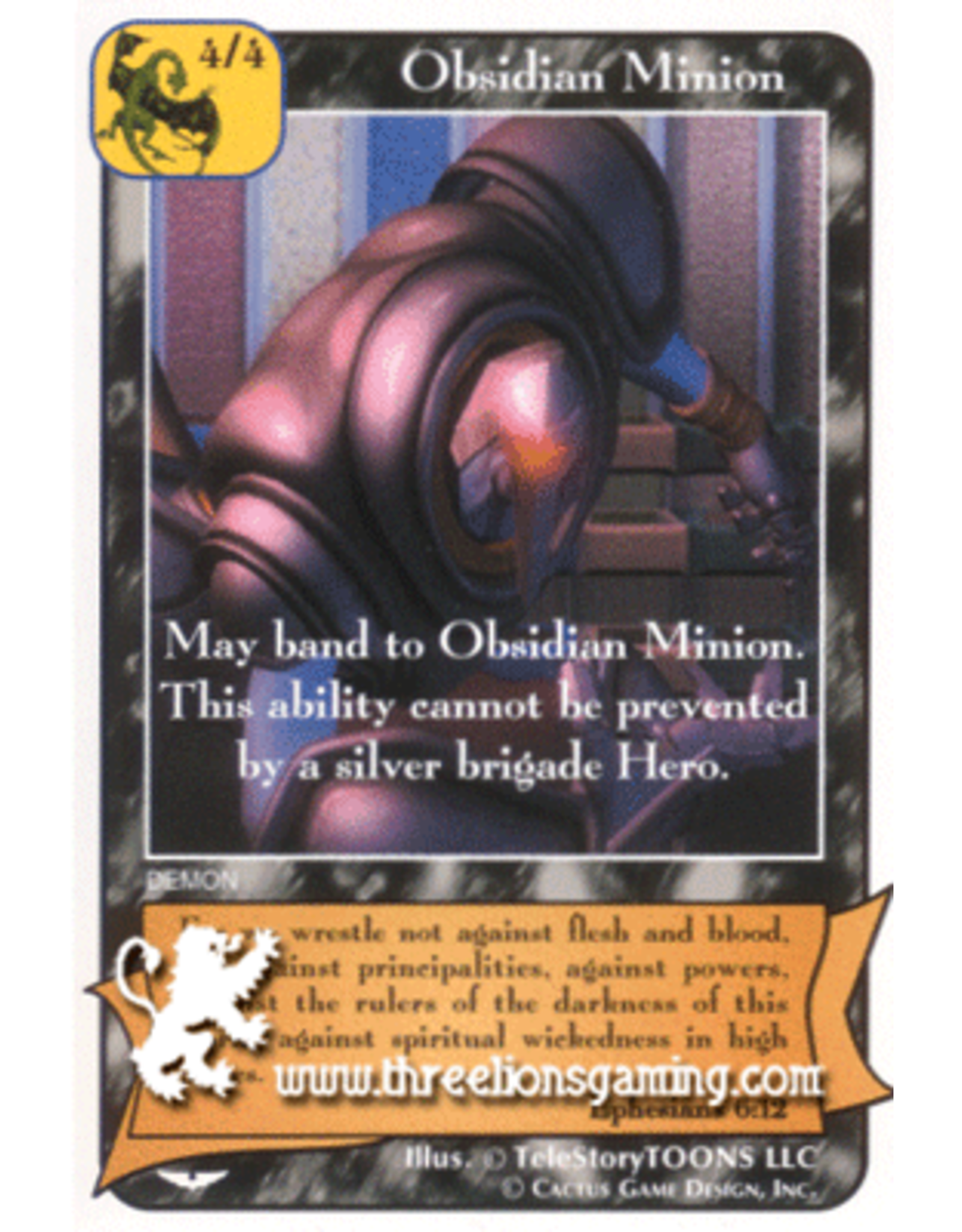 AW: Obsidian Minion (4)