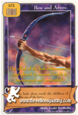 Wa: Bow and Arrow (Gold)