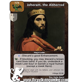 LoC: Jehoram, the Abhorred