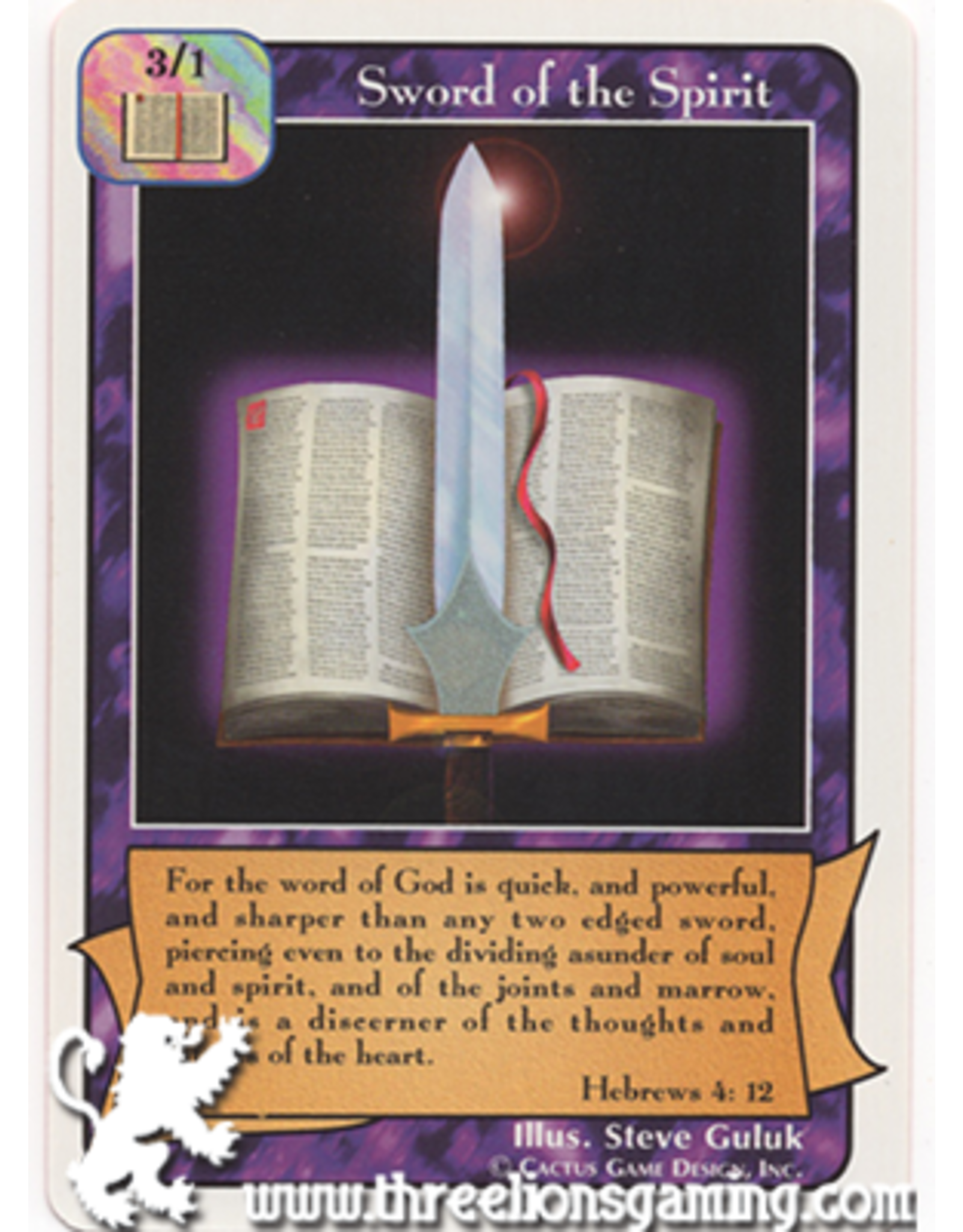 C/D: Sword of the Spirit