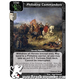 LoC: Philistine Commanders