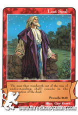 E/F: Lost Soul (Proverbs 21:6)