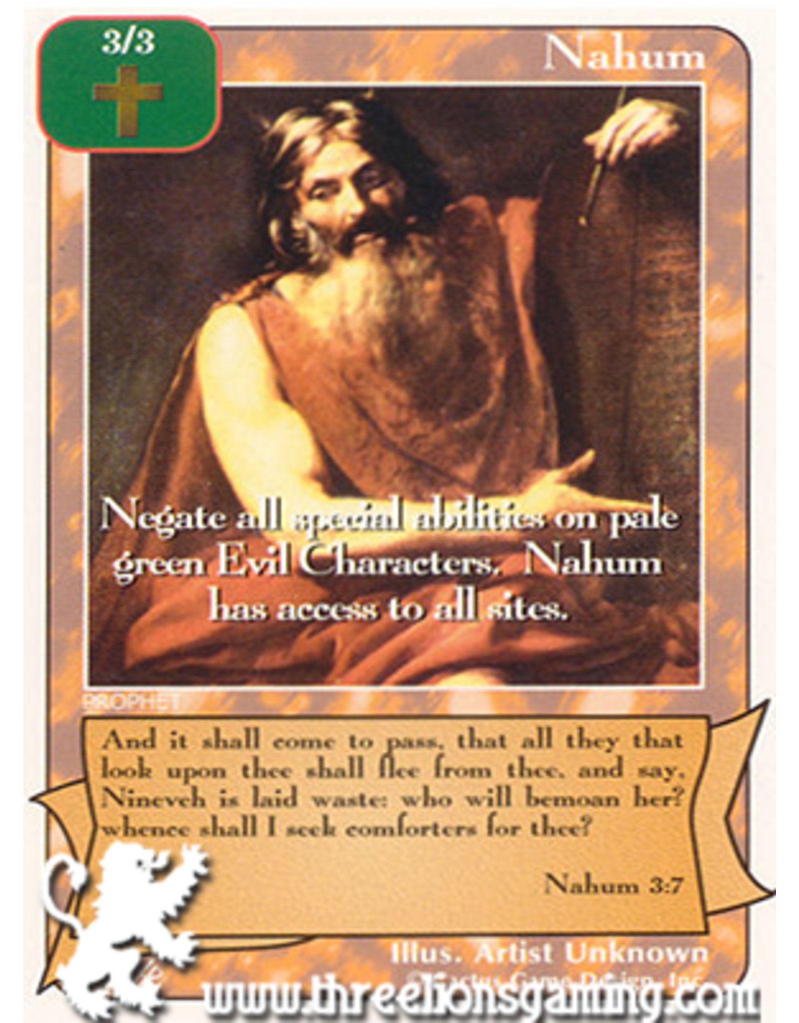 FoOF: Nahum