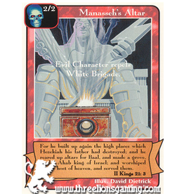 Prophets: Manasseh's Altar