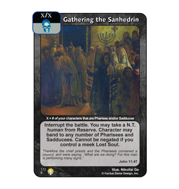 GoC: Gathering the Sanhedrin