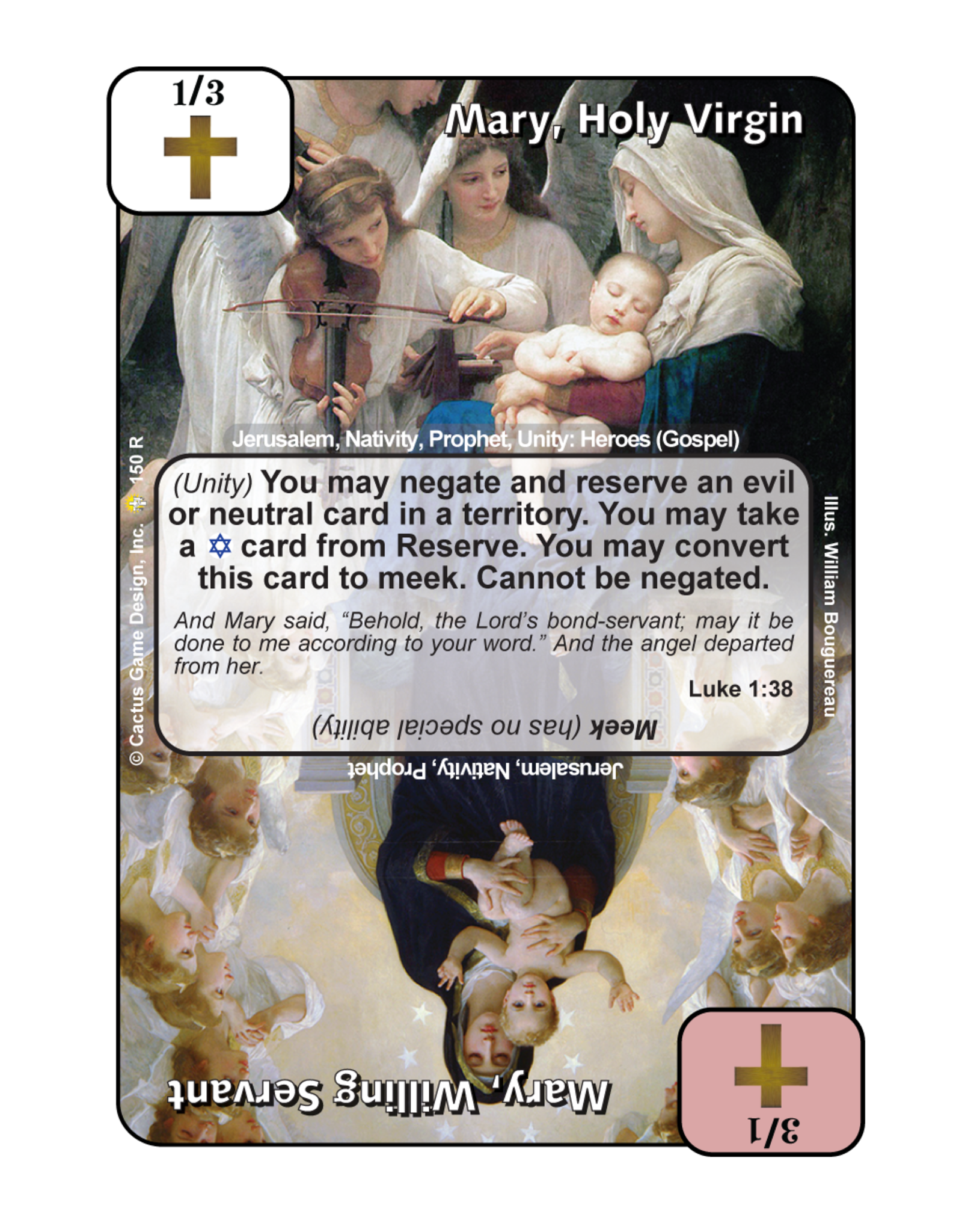 GoC: Mary, Holy Virgin/Mary, Willing Servant