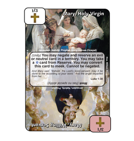 GoC: Mary, Holy Virgin/Mary, Willing Servant