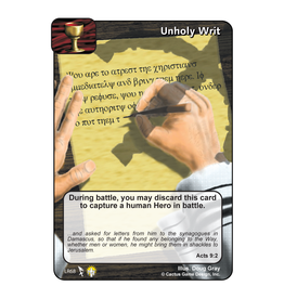 GoC: Unholy Writ LR