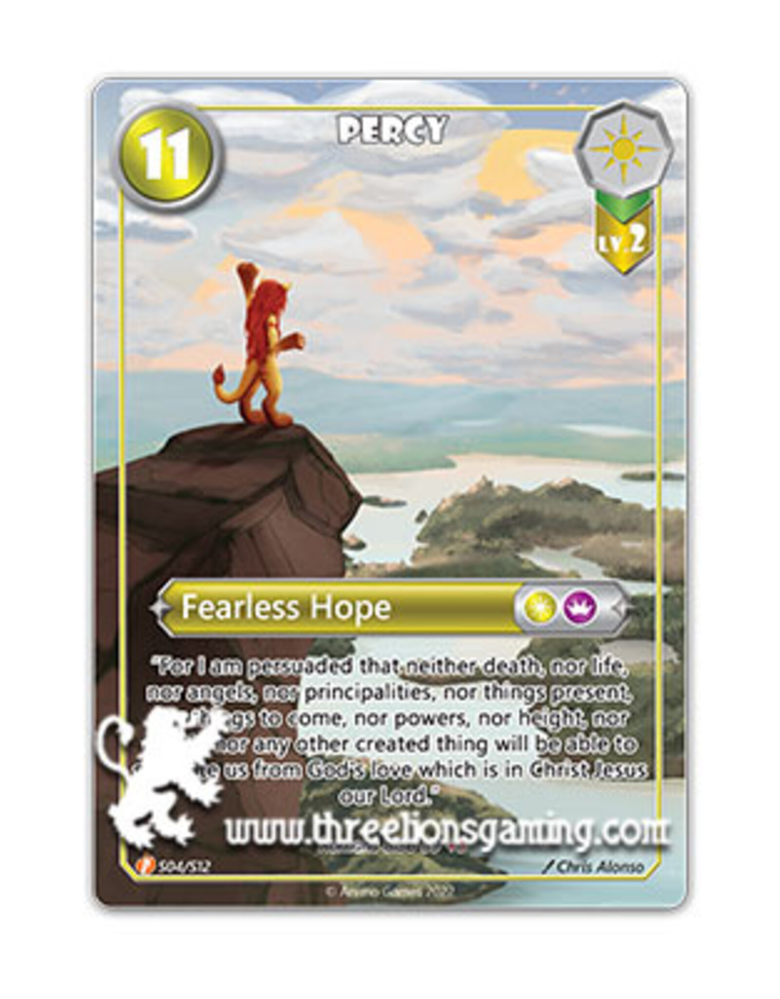 Fearless: Percy, Level 2 (Full Art)