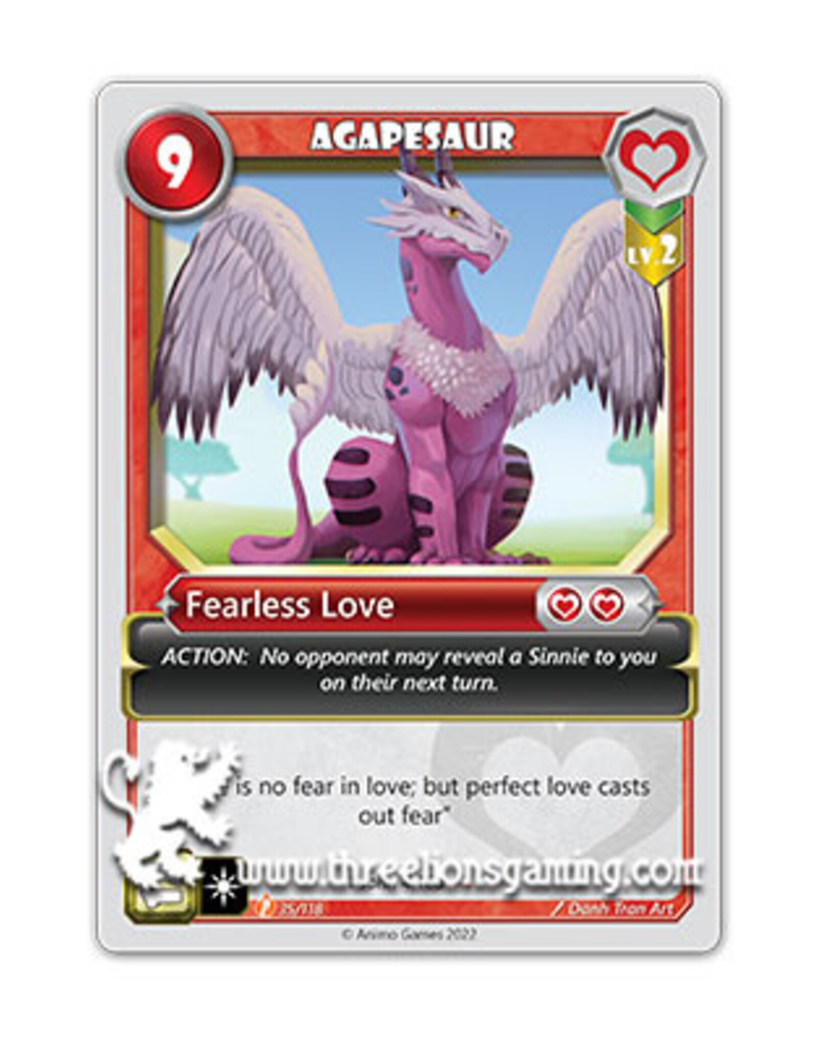 Fearless: Agapesaur, Level 2