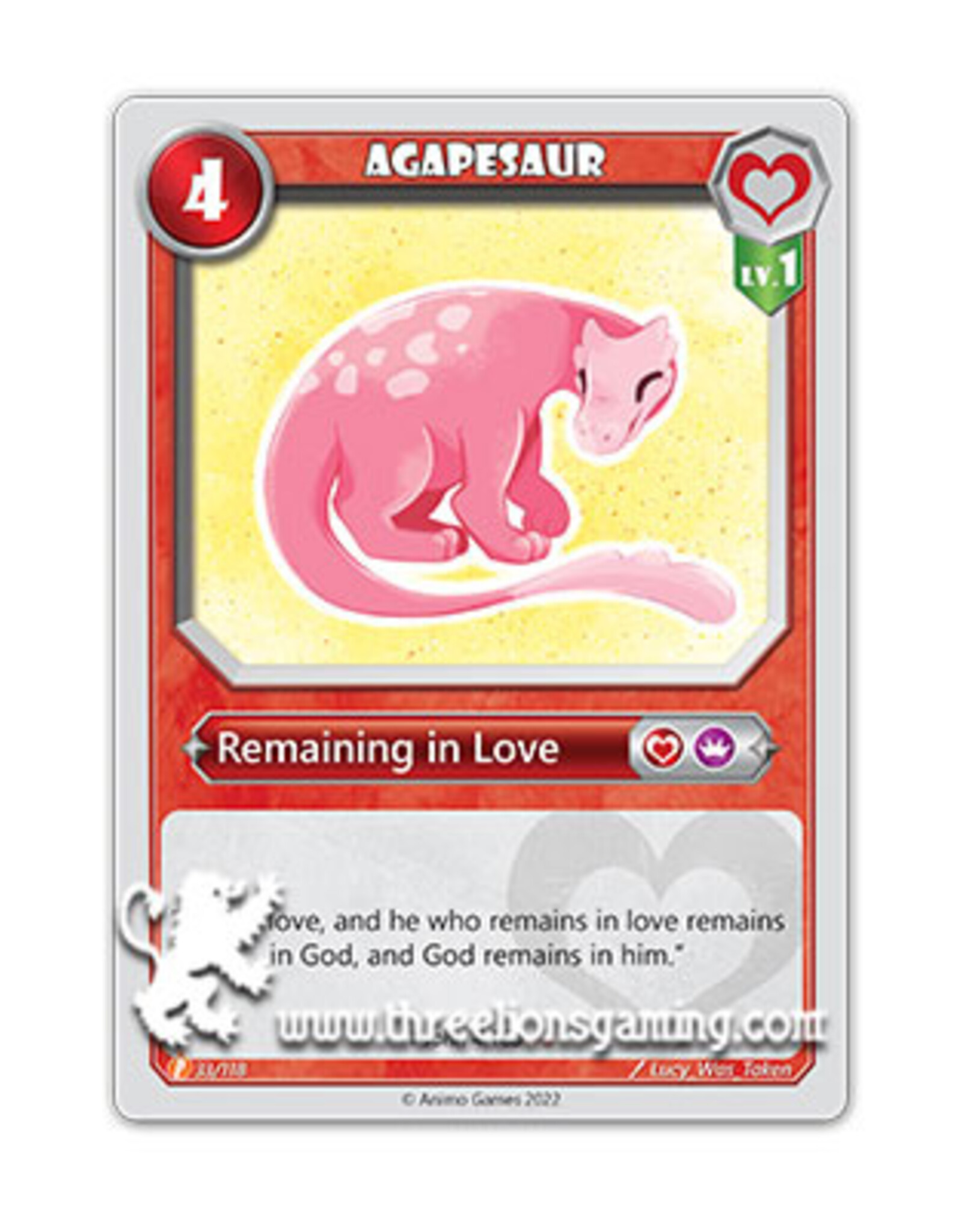 Fearless: Agapesaur (1 John)