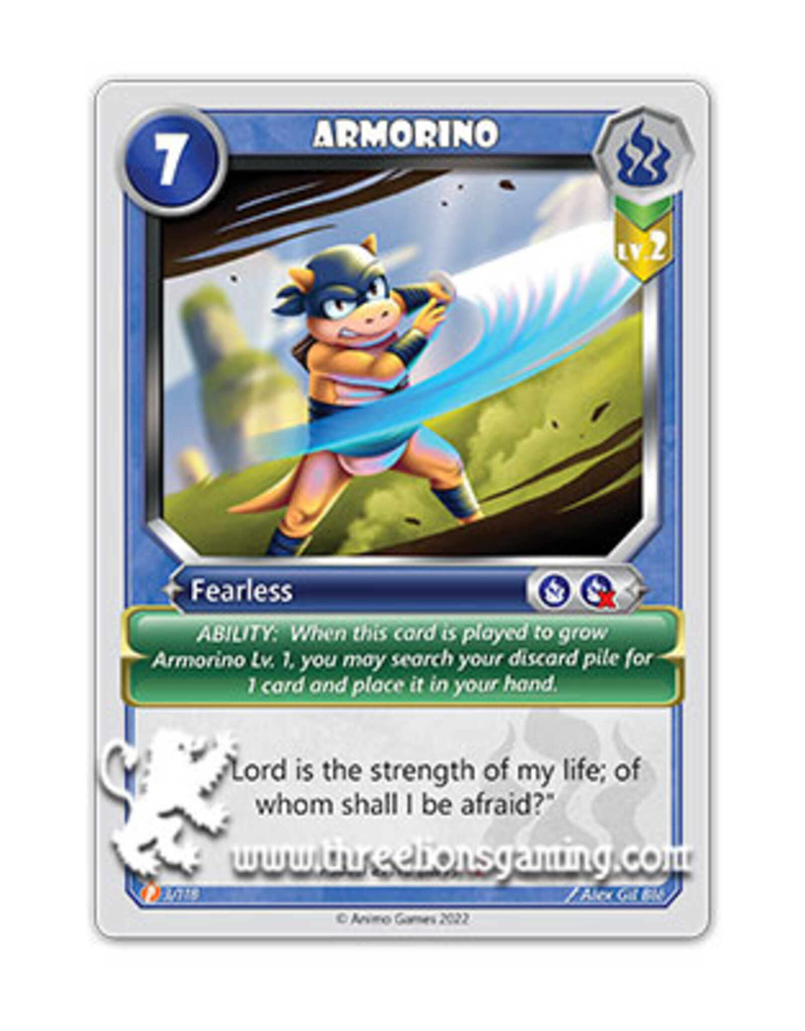 Fearless: Armorino, Level 2