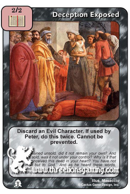 EC: Deception Exposed- First Printing - Three Lions Gaming