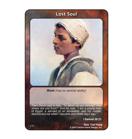 K/L: Lost Soul (1 Samuel 30:13)