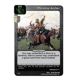 K/L: Philistine Archer