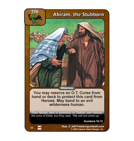 IR: Abiram, the Stubborn