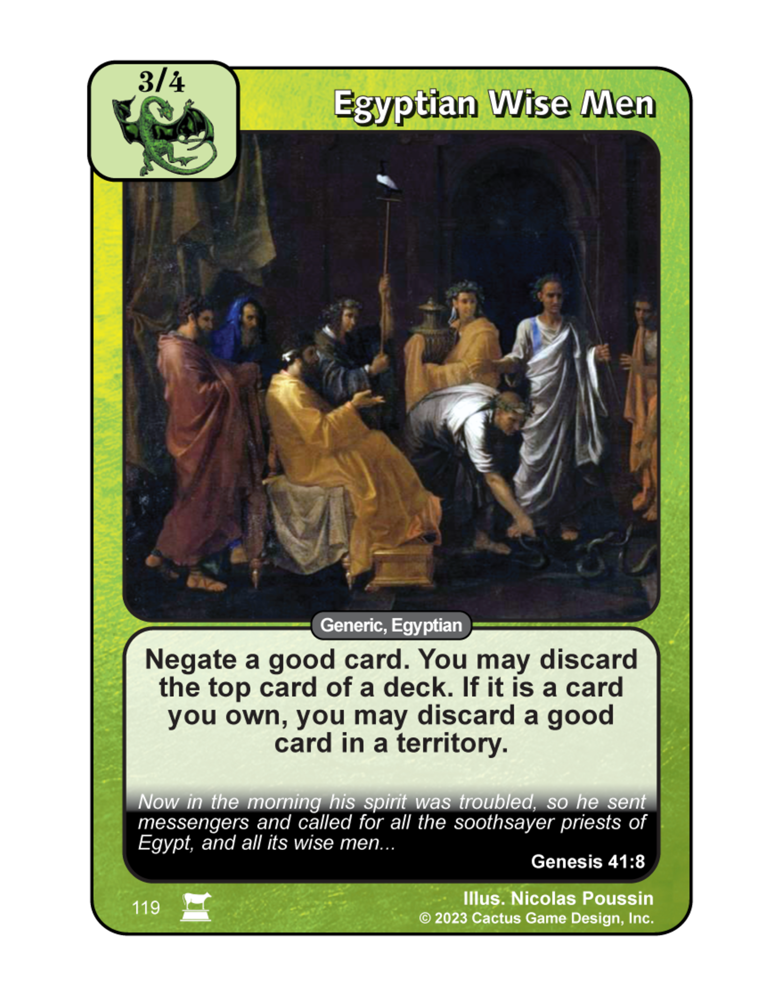 IR: Egyptian Wise Men