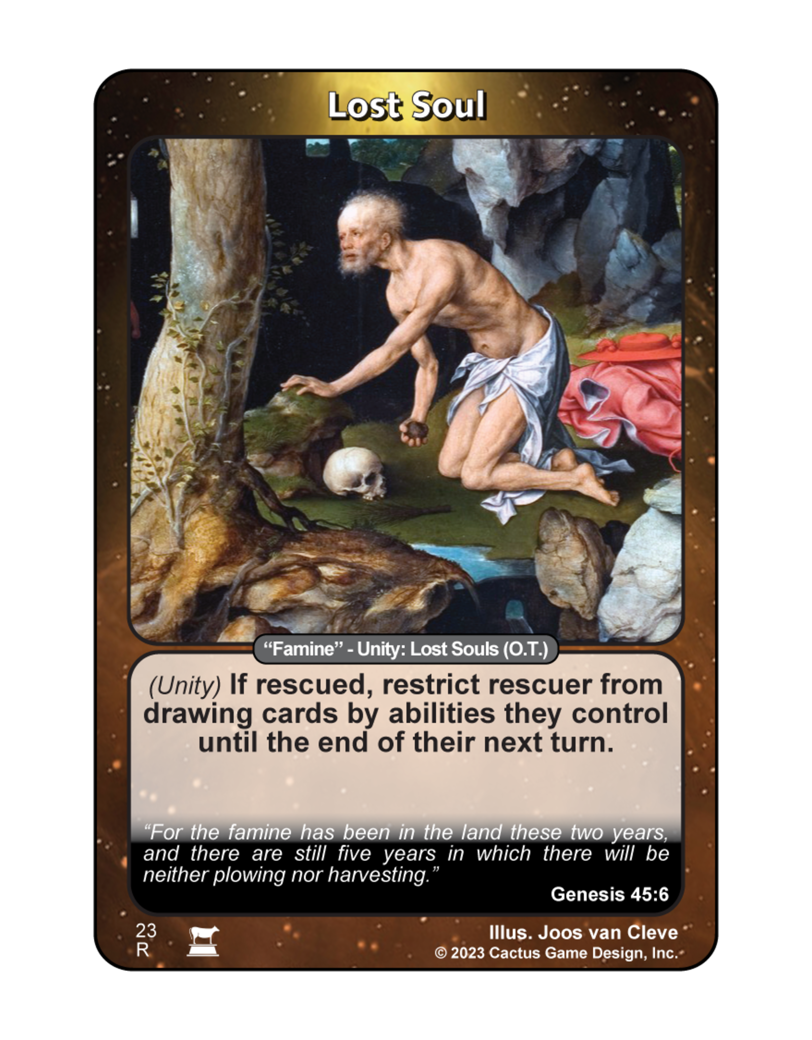 IR: Lost Soul "Famine" (Genesis 45:6)