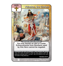 IR: Phinehas, the Zealous