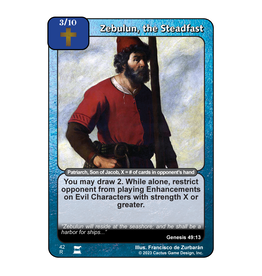 IR: Zebulun, the Steadfast