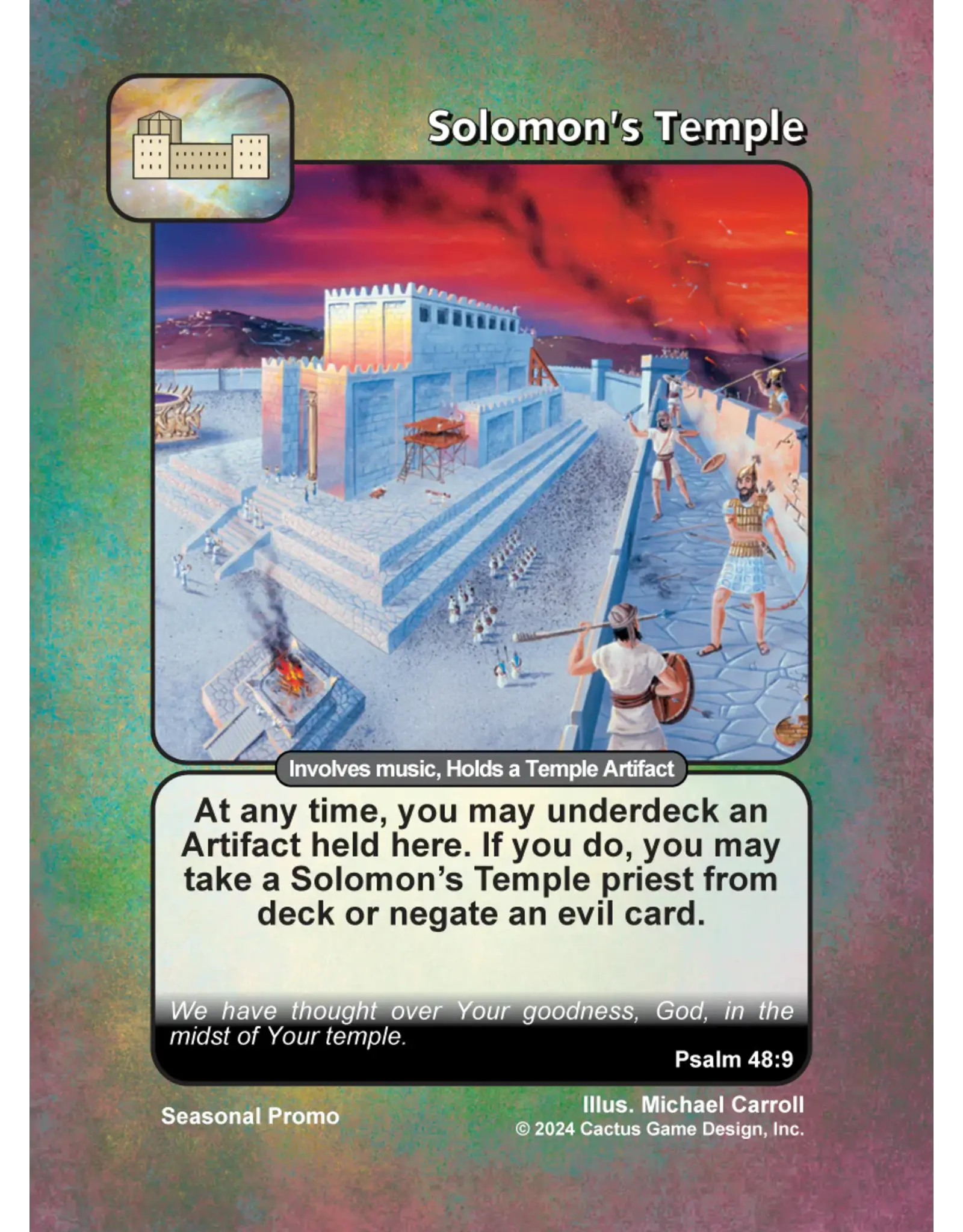 2024 Seasonal Promo: Solomon's Temple