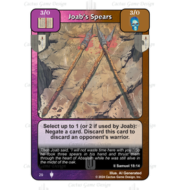 II: Joab's Spears