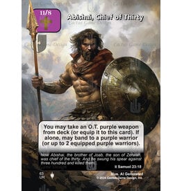 II: Abishai, Chief of Thirty