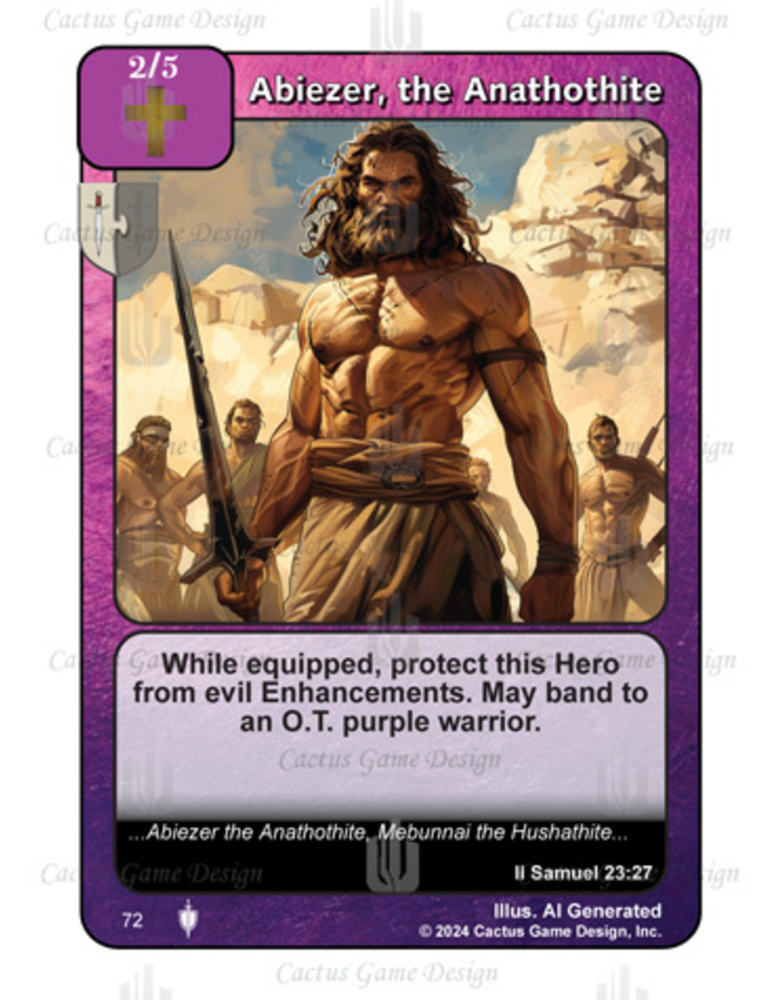 II: Abeizer, the Anathothite