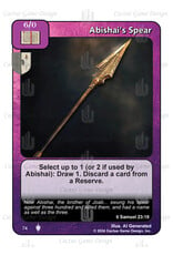 II: Abishai's Spear