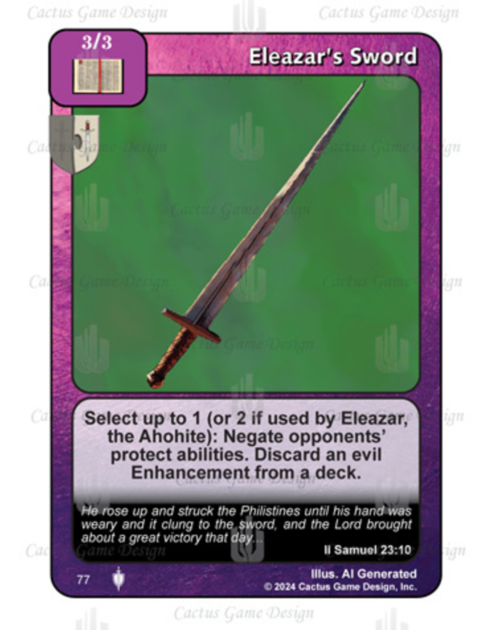 II: Eleazar's Sword