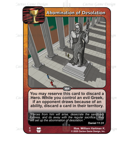 Times to Come: Abomination of Desolation