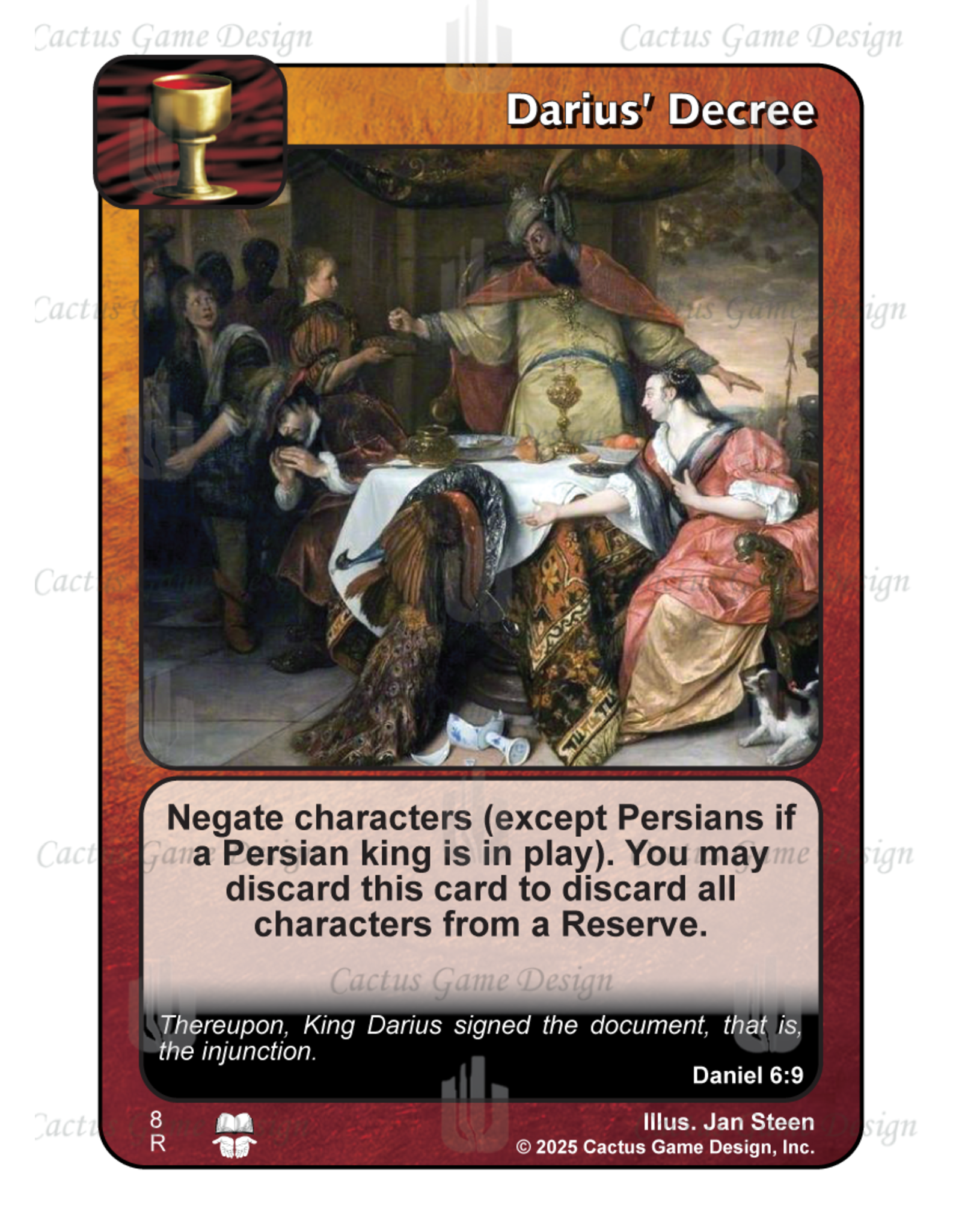 Times to Come: Darius' Decree