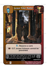 Times to Come: Leave Your Name