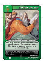 Times to Come:  Zechariah, the Seer