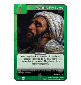 Times to Come: Malachi, the Loved