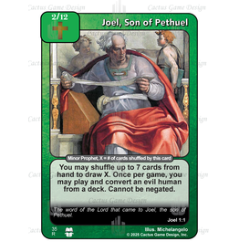 Times to Come: Joel, Son of Pethuel