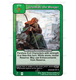 Times to Come: Jeremiah, the Weeper