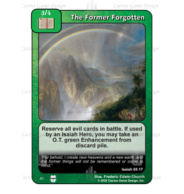 Times to Come: The Former Forgotten